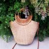 VINAWOCO Seagrass, water hyacinth women bag - anh 6