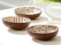 Lacquer Coconut Shell Bowl_ LCCSB001