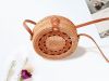 Hand woven Round Rattan bag - anh 4